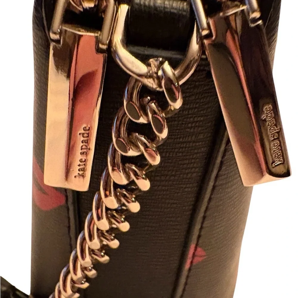 Kate Spade New York Spencer Kisses Double Zip Dome Crossbody